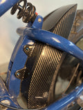 Flow carbon/ rear mud guard super 73 Titanium bolts