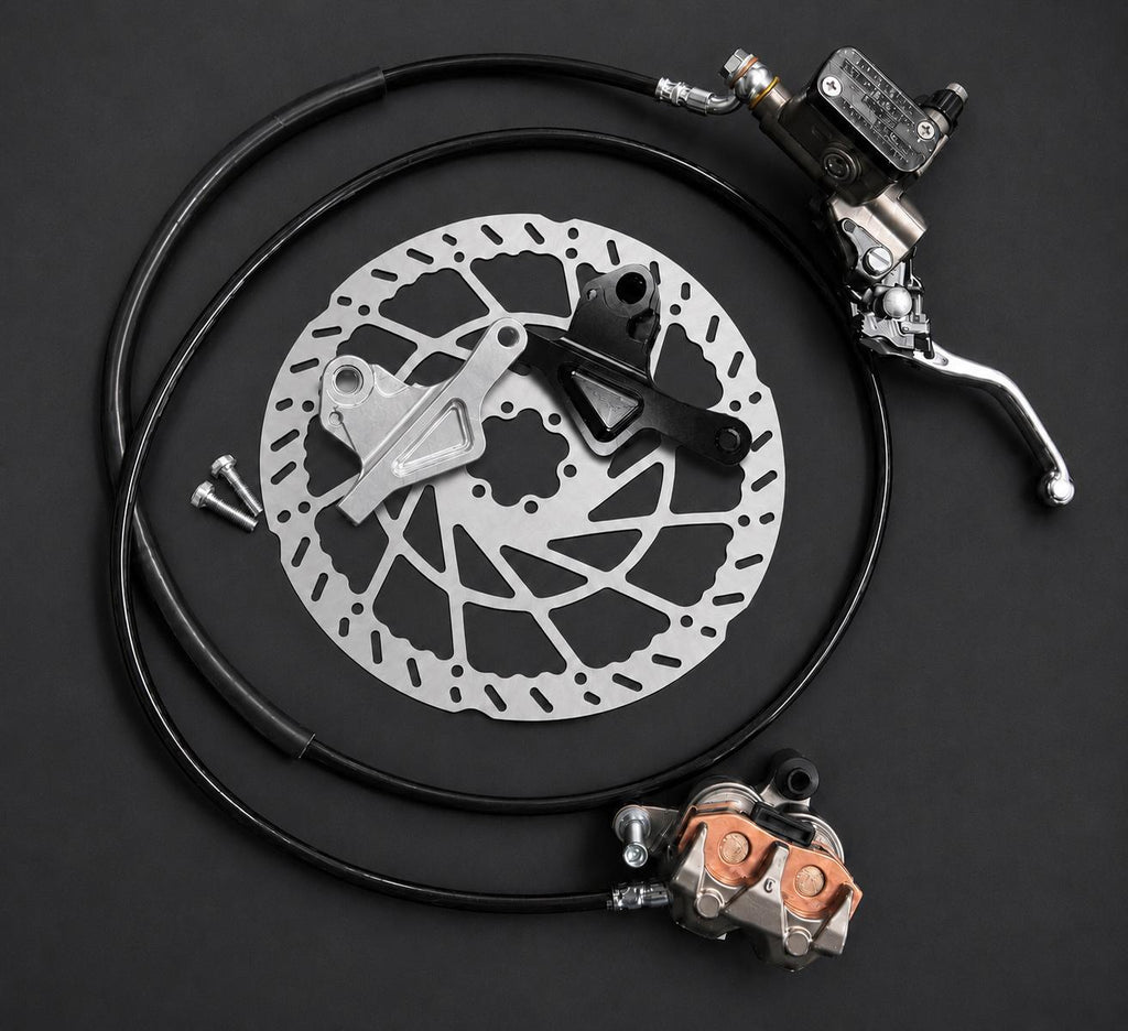 Ultimate Pre-Bled Super 73/Ridstar q20 Ultra Bee Rear Brake Kit (Ships Next Business Day)