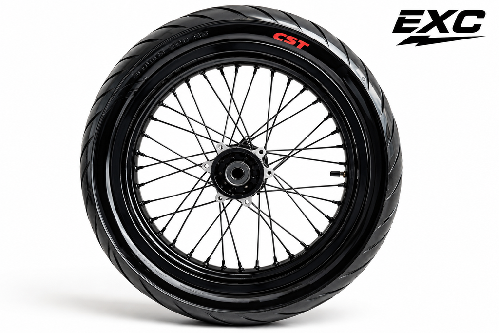 Sur-Ron Ultra Bee 17” Supermoto Wheel & Tire Kit | EXC Designs